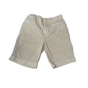 CREWCUTS BY J CREW Boy's Size 6 Stanton Chino Khaki Shorts 100% Cotton